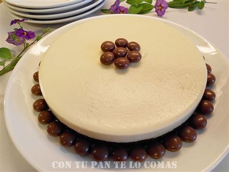 Pastel De Chocolate Blanco Con Tu Pan Te Lo Comas Sweet Desserts No