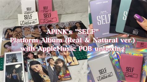 APINK SELF Platform Album Unboxing Real Natural version 에이핑크