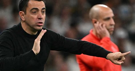 Xavi Explot Contra El Arbitraje Por El Gol Fantasma Y El Presidente