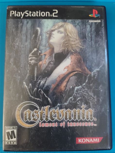 Castlevania Lament Of Innocence Item Box And Manual Playstation