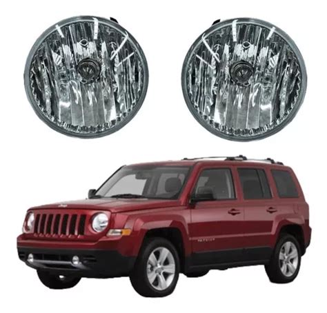 Par Faros Niebla Jeep Patriot 2011 2017 Con Foco Lh Rh