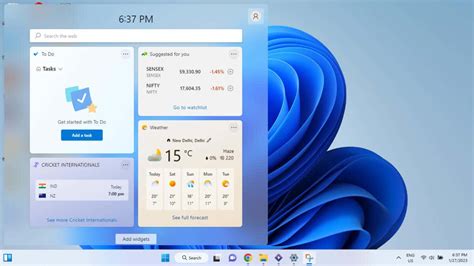 How To Use And Customize Widgets In Windows