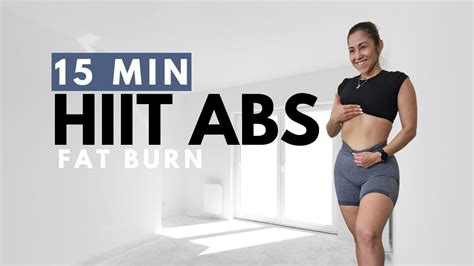 15 Min Standing Hiit Abs Calorie Killer And Fat Burn Youtube