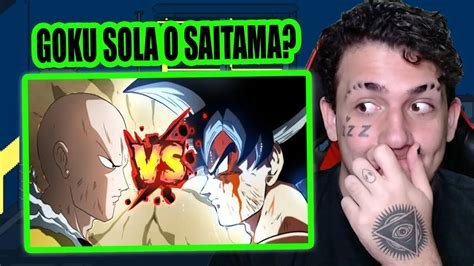 GOKU VS SAITAMA Part 2 I Fan Animation I One Punch Man Vs Dbz Léo