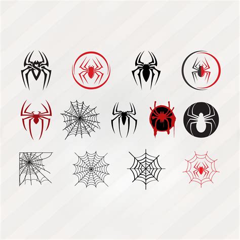 Spiderman Logo Bundle Spiderman Web Png Marvel Png - Etsy