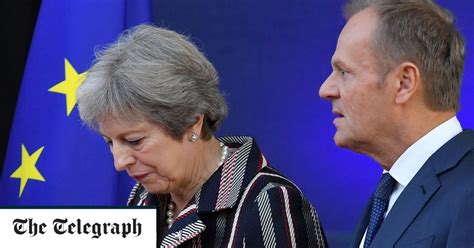 Donald Tusk Hints Uk Could Cancel Brexit If Mps Reject Mays Deal