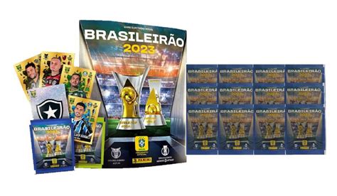 Álbum Do Brasileirão 2023 C 100 Figurinhas do Campeonato Brasileiro