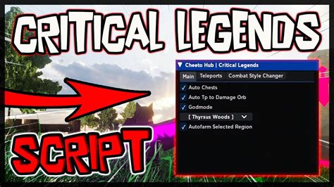 BEST New Critical Legends Script Get OP Scripts YouTube