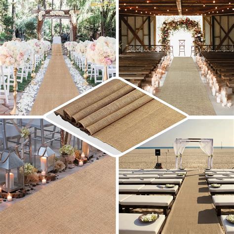 Wedding Aisle Runner Burlap Aisle Runner Wedding Rustic Etsy