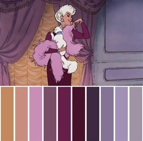 Pin By Z On Cartoon Color Palettes Movie Color Palette Disney And