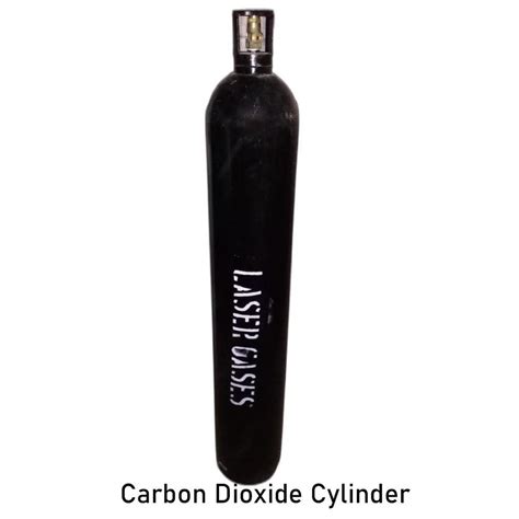 Laser Gases Stainless Steel Carbon Dioxide Cylinder 3 Bar 10 Litres