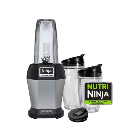 Nutri Bl455 Ninja Pro Single Serve Blender Includes 3 Sip And Seal Lids