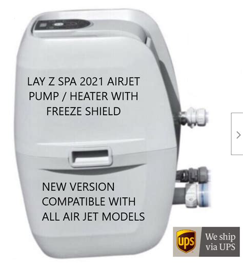 Lay Z Spa Airjet Pump Heater With Freeze Shield Technology Brand New