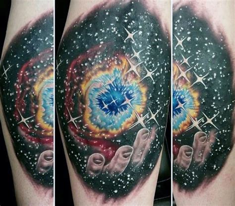 60 Nebula Tattoo Designs for Men