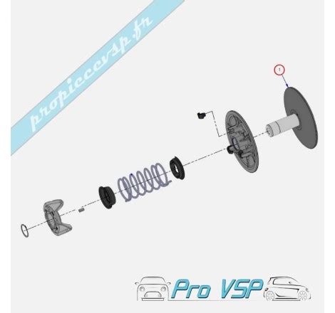 Flasque Fixe Variateur Boite Voiture Sans Permis Aixam Grecav Sonique