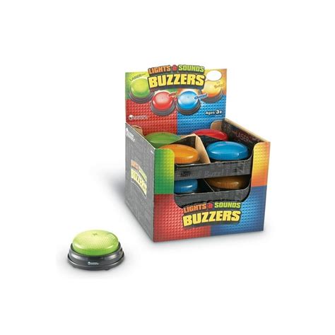 shipping learning resources lights  sounds buzzers game show buzzers classroom