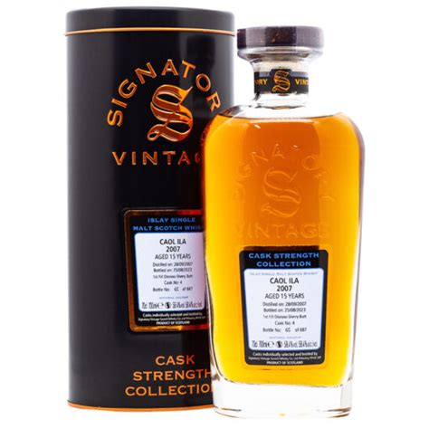 Signatory Vintage Caol Ila Aged Years Cask