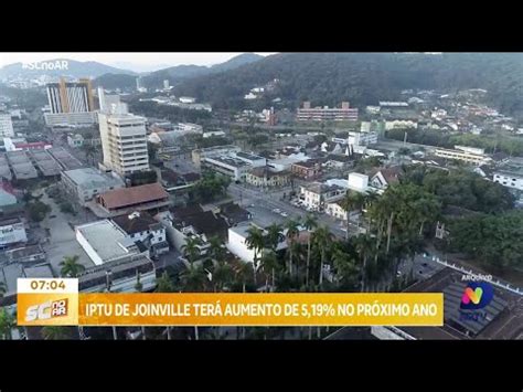 Iptu Em Joinville Ter Reajuste De Para Distribui O De