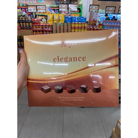 Beryls Beryls Elegance Milk Chocolate And Dark Chocolate 150gr Shopee