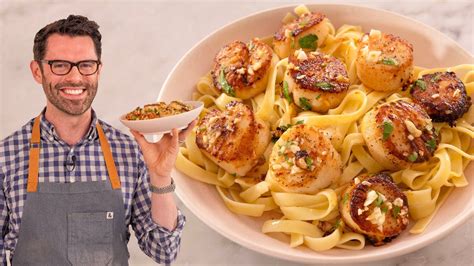 Amazing Seared Scallops Recipe Youtube