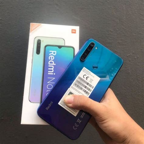 Jual HP Handphone Second Seken Bekas Xiaomi Redmi Note 8 Fullset