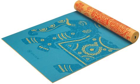 Elephant Print Designer 6mm Thick Yoga Mat YogaMatStore Australia