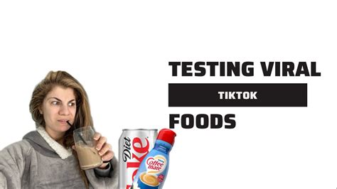 Testing Viral Tiktok Food Trends Youtube