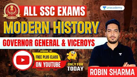 Modern History Governor General And Viceroys British Era Ssc