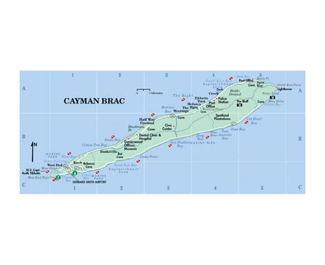 Maps Of Cayman Islands Collection Of Maps Of Cayman Islands North