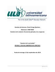 Eco Econom A Aplicada A Los Negocios Pp A Ortega Mart Nez Docx