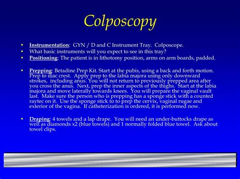 Ppt Colposcopy Powerpoint Presentation Free Download Id 1703513