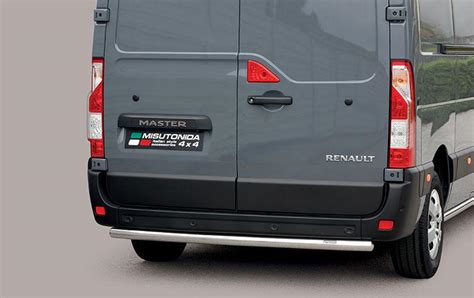 Rear Bumper Bar Inox Mm For Renault Master