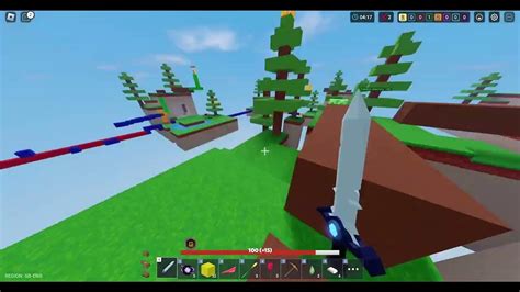 Just Casualy Playing With My Friend Roblox Bedwars Youtube