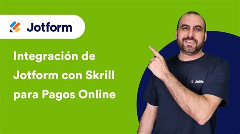 Integración de Jotform con Skrill para Pagos Online YouTube