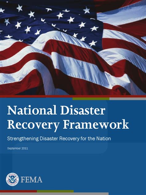 Fema National Disaster Recovery Framework 2011 Pdf Recovery