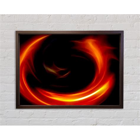 Perspections Gerahmtes Wandbild Circle Of Fire Wayfair De