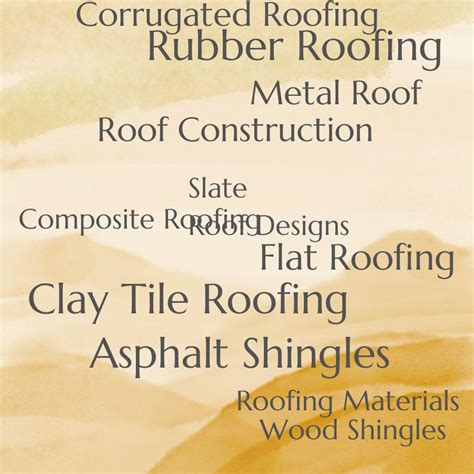 Types Of Roof Construction