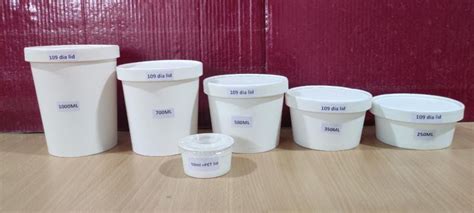 Plain Customized Paper Food Container Size Multisizes Feature Durable Eco Friendly Light