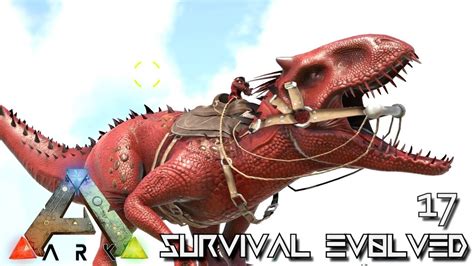 ARK SURVIVAL EVOLVED DRAGON EVO INDOMINUS REX TAMING E17 MOD