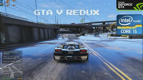 GTA V Redux Test GTX 960 2GB I5 4690 3 5GHz YouTube