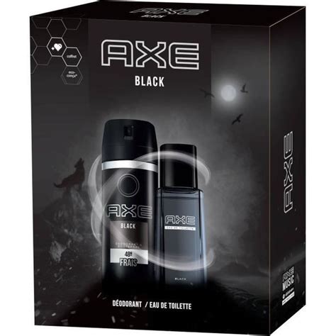 Axe Coffret Eau De Toilette Et D Odorant Black Lestendances Fr