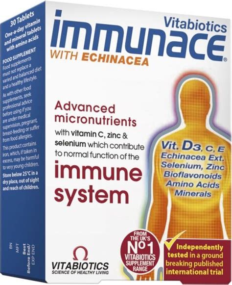 Vitabiotics Su E Iuole Immunace Tab Camelia