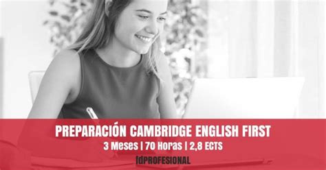 Curso Online De Preparaci N Cambridge English First Fdprofesional