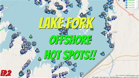 Lake Fork Offshore Hot Spots Continued Ep 2 Find The Bass Fast Youtube