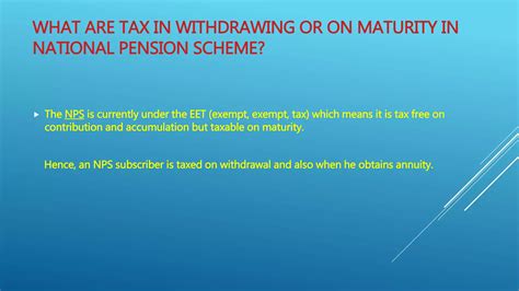 Nps National Pension Scheme Ppt