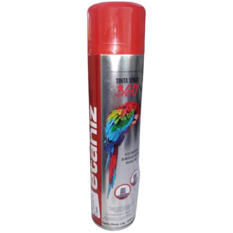 Tinta Spray Vermelho Met Lico G Ml Etaniz Riva Materiais De