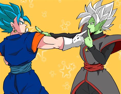 Zamasu And Black Goku Fusion With Vegito ドラゴンボールz ドラゴンボール ベジット