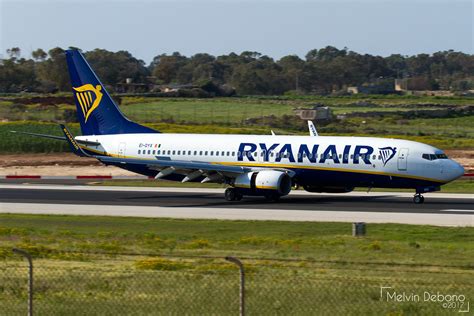 Ryanair Boeing 737 8AS EI DYX LMML Msn 37517 Melvin Debono Flickr