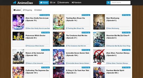 Animedao: Anime streaming platform with a | AlternativeTo