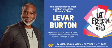 Levar Burton Named Honorary Chair Of Banned Books Week School Library